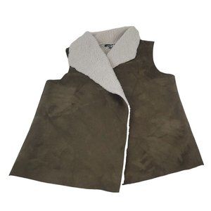 MADISION & LOLA Sherpa Lined Vest Womans Size XL NWT
